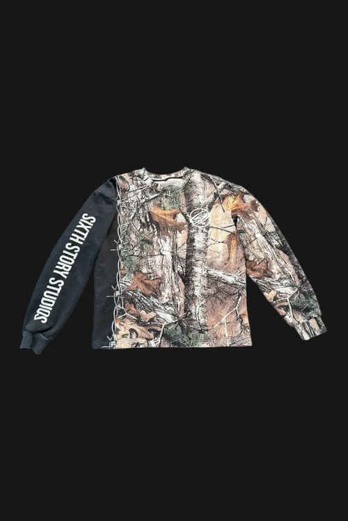 Sixth Story Studios Camo Tee Normal Font